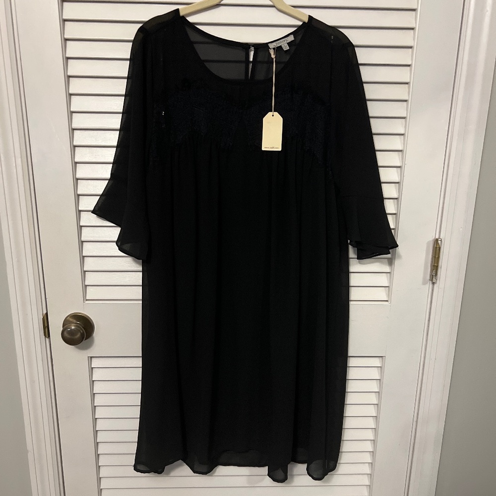 JODIFL Black Dress - NWT - Large